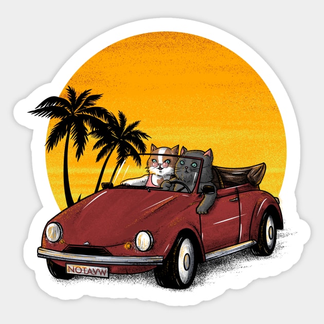 Catcation Sticker by LivMat